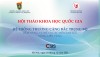 Thông cáo báo chí hội thảo khoa học “Hệ thống thương cảng Bắc Trung Bộ: Tiềm năng, vị thế và các mối giao lưu vùng, liên vùng”