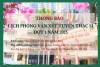 THÔNG BÁO LỊCH PHỎNG VẤN XÉT TUYỂN THẠC SĨ ĐỢT 1 NĂM 2025