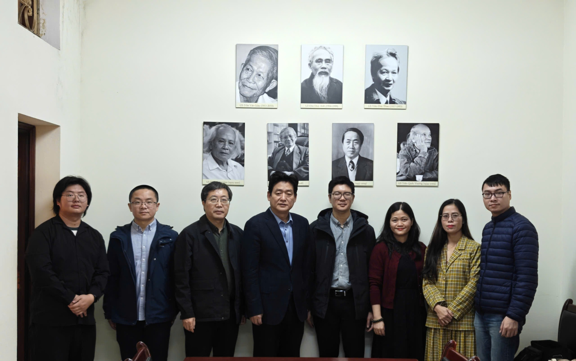 Thúc đẩy hợp tác với Học viện Lịch sử và Khảo cổ học, Đại học Sư phạm Nam Kinh