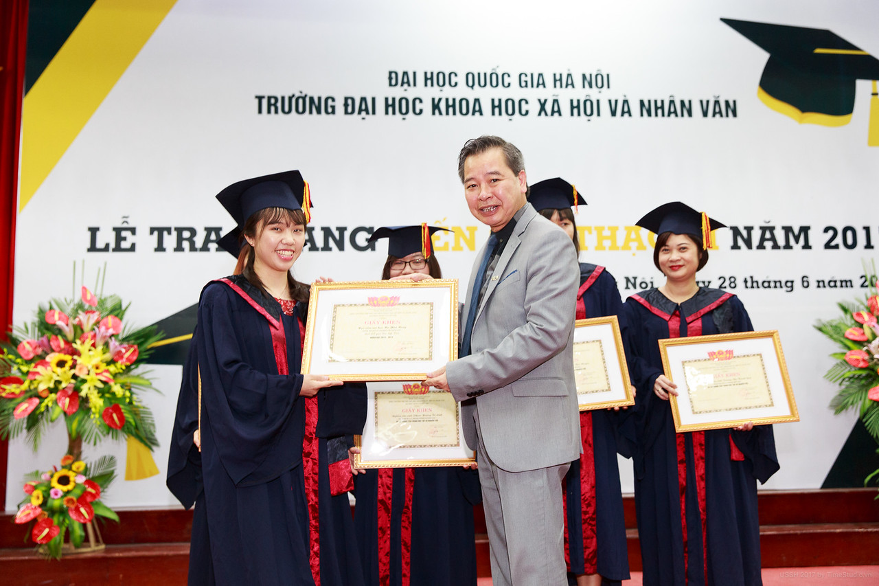 Granting Ceremony for Doctoral and Master’s Degree Holders in 2017