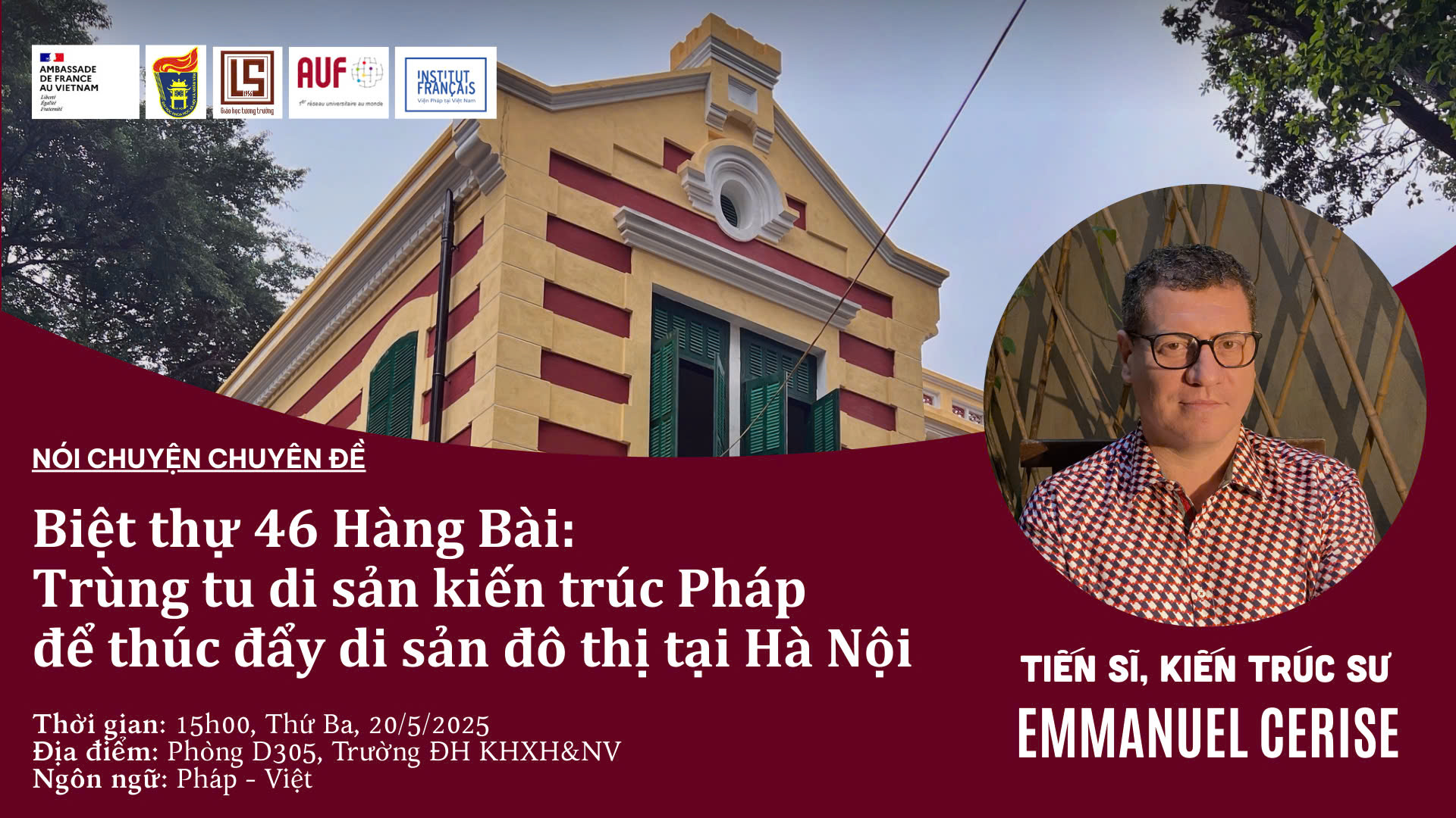 BẢO TỒN VÀ PHÁT HUY DI SẢN ĐÔ THỊ HÀ NỘI THÔNG QUA HỢP TÁC VIỆT - PHÁP