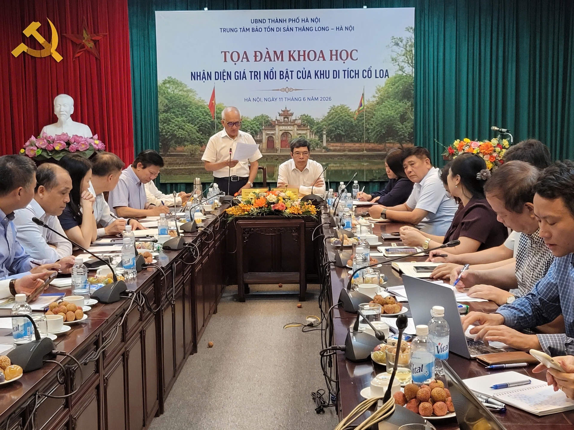 TRƯỜNG ĐẠI HỌC KHOA HỌC XÃ HỘI VÀ NHÂN VĂN THAM GIA TƯ VẤN XÂY DỰNG BÁO CÁO TÓM TẮT TRÌNH UNESCO XEM XÉT ĐƯA KHU DI TÍCH CỔ LOA VÀO DANH SÁCH DỰ KIẾN DI SẢN THẾ GIỚI